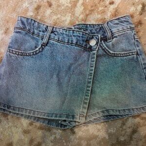 Stylish Blue Denim Skort for Kids